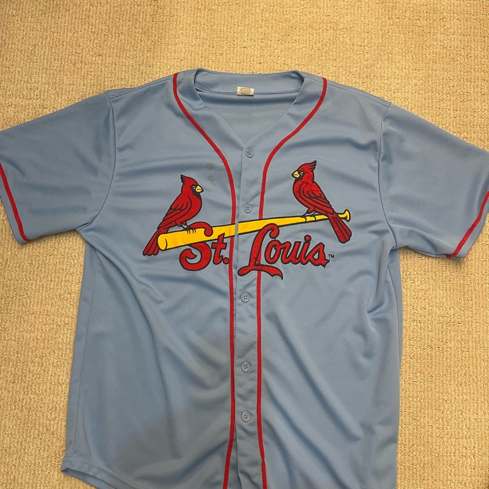St Louis Cardinals - alternate jersey XL BLUE